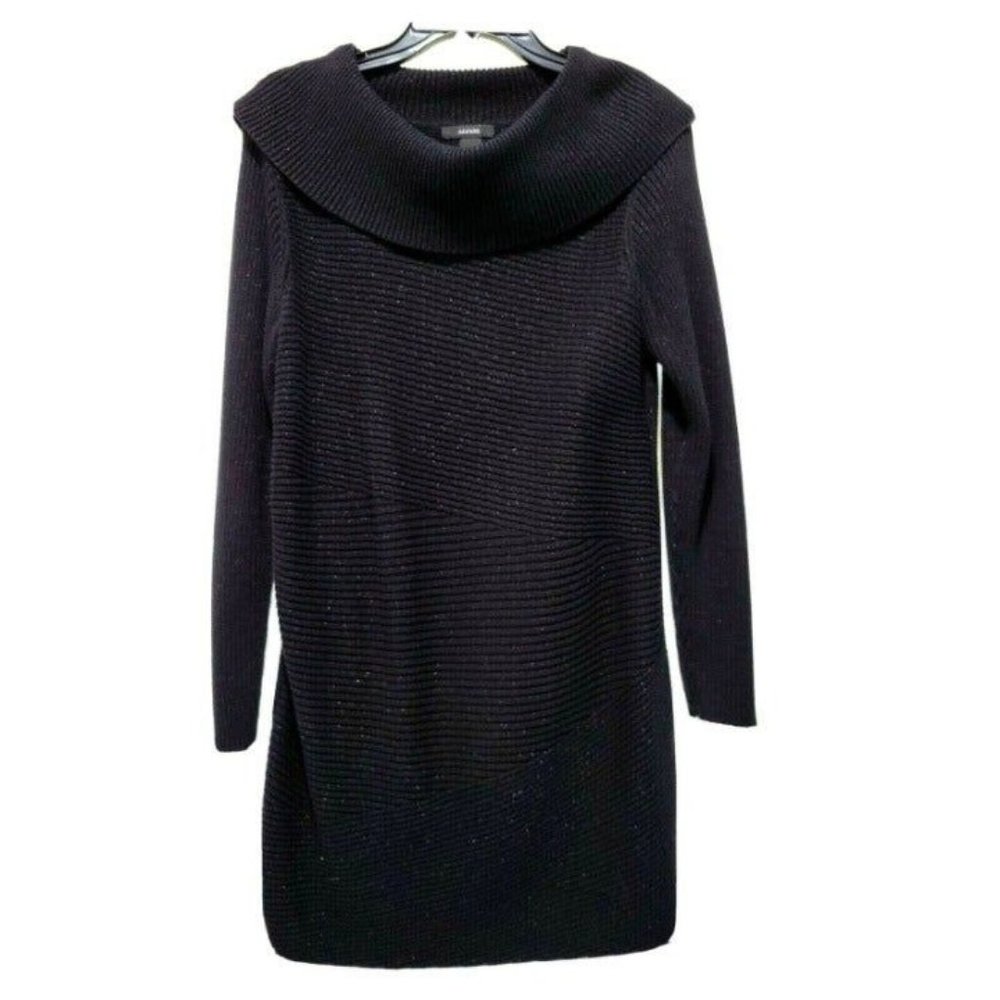ALFANI | Black | Long Sleeve | Sweater Dress | Size Small - fits 8/10 nicely